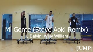 J Balvin amp Willy William  Mi Gente Steve Aoki Remix  Free Jump borapular AERO JUMP [upl. by Kcam]