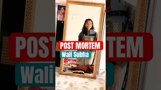 Postmortem wali Subha mbbslife minivlog neetmotivation [upl. by Annawik]