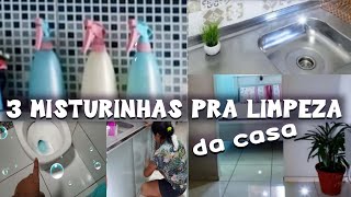 3 MISTURINHAS CASEIRAS pra LIMPAR E PERFUMAR A CASA por casa limpa [upl. by Spatz]