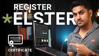 Elster Registration with Digital Certificate  Step by Step Tutorial [upl. by Aibos677]