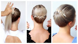 12 Easy Hairstyles in less than a minute [upl. by Ruder]