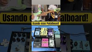 Pedalboard custo x benefício ao vivo em linha pedalboard mvave sonicake [upl. by Eniamaj]