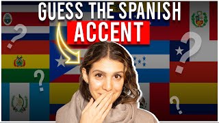 How many Spanish ACCENTS can you GUESS [upl. by Ardnuaet]