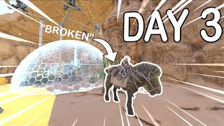 How a 60000 Hour Tribe Raided Using This “Broken” Strategy On Mesark 6 Man  Ark PvP [upl. by Elleyoj]