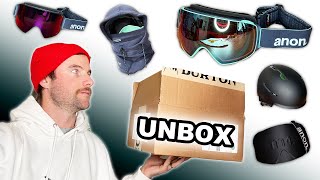 🔴 Live Anon Goggle Unboxing and Snowboard QampA [upl. by Fidelis877]