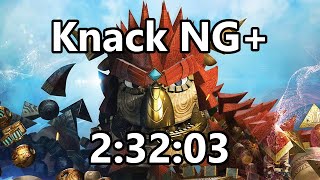 Knack NG  23203 Former World Record Speedrun [upl. by Rratsal]