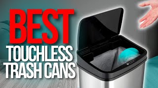 📌 Top 5 Best Budget Touchless Trash Cans  Smart Garbage Bins review  Holiday BIG SALE 2023 [upl. by Erodaeht]