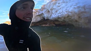 Paddle Boarding The Last Of The Shelf Ice amp Sunset Cruise To Open Water [upl. by Aissert]