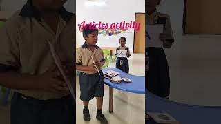 Grade 1 articles activity articles eurovidhyalaya [upl. by Proudlove645]