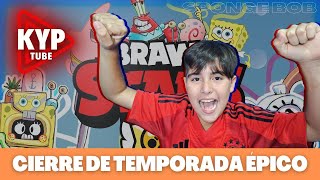 CIERRE ÉPICO DE TEMPORADA en Brawl Stars 🎮 PabloTube Mis comentarios y mejores modos de juego [upl. by Ahsienauq]