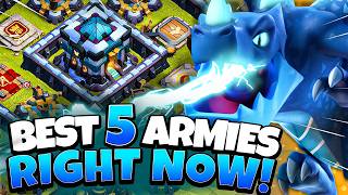 Top 5 TH13 Attack Strategies 2024 Clash of Clans [upl. by Rosenwald418]