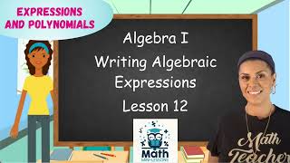 Writing Algebraic Expressions [upl. by Nylsej200]