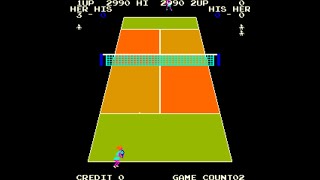 World Tennis Arcade Longplay 1982 [upl. by Yelyak]