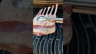 Grilling a Rack of Lamb youtubeshorts shortsfeed [upl. by Benedict]