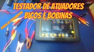 Testador de atuadores Bicos e boninas Review de Ferramentas 13 [upl. by Nivak208]