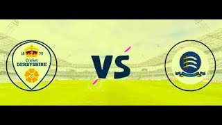 Derbyshire vs Middlesex DER vs MID Live Streaming Group A Metro Bank One Day Cup  Live Cricket [upl. by Oswal203]