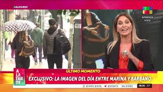 🔴 EXCLUSIVO la imagen del día de Marina Calabró y Rolando Barbano [upl. by Natica]