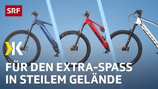 EBikes im Test Die besten Mountainbikes für sportliche Bergabenteuer  2023  Kassensturz  SRF [upl. by Anastasia]