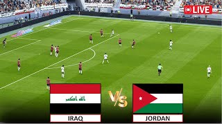 🔴مباشر  العراق vs الأردن I مباراة تصفيات كأس العالم I مباراة كاملة مباشرة Iraq vs Jordan Match [upl. by Myrna952]