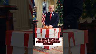 The most peculiar present a president received history dwdocumentary news trump [upl. by Mairym]