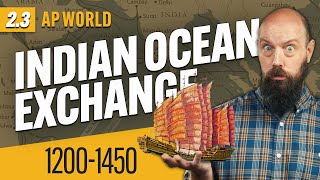 The INDIAN OCEAN TRADE Network Explained AP World History Review—Unit 2 Topic 3 [upl. by Namzzaj638]