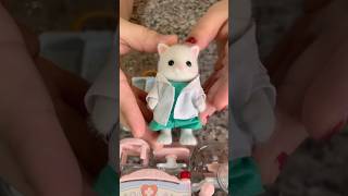 Unboxing Calico Critters Feat Village Doctor [upl. by Gmur]