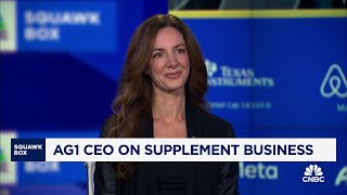 AG1 CEO on supplement business and growth trajectory [upl. by Kermie180]