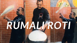 Rumali Roti  How To Make Rumali Roti  स्वादिष्ट रूमली रोटी कैसे बनाएं  Chef Khursheed Alam Recipe [upl. by Airekahs]