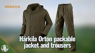 Harkila Orton packable jacket amp trousers  review [upl. by Hefter]