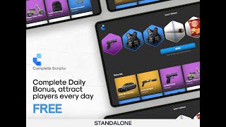 FIVEM FREE ​Complete Daily Bonus  Attract player every day [upl. by Lidaa]