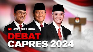 LIVE  Debat Kelima Calon Presiden Pemilu Tahun 2024 [upl. by Ahse]