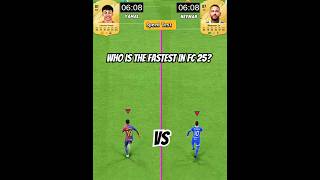 Neymar Vs Yamal Speed Test⚡ Who Is The Fastest In FC 25 neymar lamineyamal eafc25 shorts [upl. by Ranjiv]