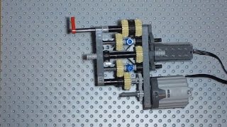 LEGO Remote Controlled Gearbox Selector [upl. by Eelyram]