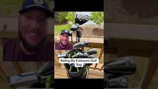 Rating My Followers Golf Bag Who Plays On The Wrong Side [upl. by Cheng508]