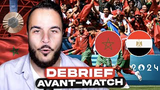 UNE VICTOIRE OBLIGATOIRE   Avant match Maroc  Egypte [upl. by Heuser]