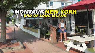 Walking Montauk Village New York  End Of Long Island [upl. by Logan]