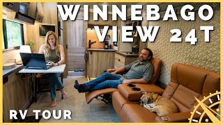 🚐💨 Living in the Worlds FIRST Winnebago View 24T  Full RV Tour  Newstate Nomads [upl. by Easton]