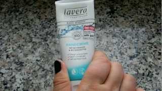 Getestet  Lavera Handcreme Basis Sensitiv [upl. by Kakalina]