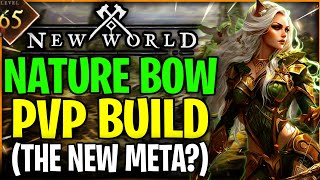 New World Nature Bow PvP Build  CRAZY Poison amp Nature Damage New World Season 3 Nature Bow Build [upl. by Yvaht]