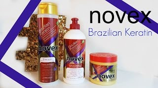 Novex Brazilian Keratin Review [upl. by Lednic137]