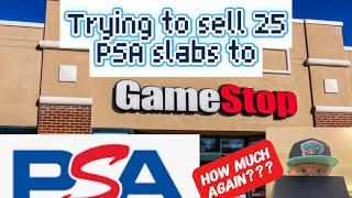 GameStop Won’t Stop 25 PSA Slabs Comped by GameStop Will Shock You [upl. by Concoff]