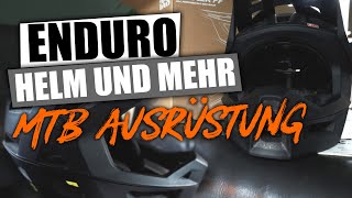 Enduro Mountainbike Ausrüstung MTB Helm Jersey Trinkrucksack Cube und mehr Ridegang [upl. by Regni]