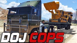 Dept of Justice Cops 252  Oversized Loads Criminal [upl. by Becca]