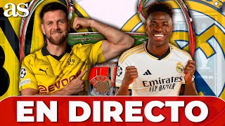 EN VIVO  PREVIA REAL MADRID FINAL CHAMPIONS LEAGUE 2024 VS BORUSSIA DORTMUND [upl. by Rajiv]