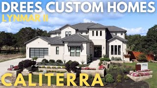 Texas Hill Country Dream Neighborhood Caliterra w Bonus Drees Home Tour [upl. by Namyaw991]