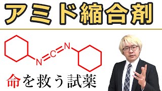 【大学有機化学】アミド縮合剤：製薬会社でも使われる最強のアミド結合形成法！ [upl. by Alyad]