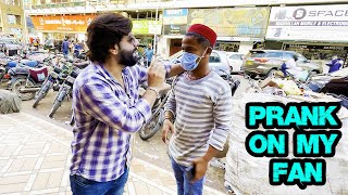 Fan Ke Saath Prank Kardiya  Mehran Hashmi [upl. by Wilmar]