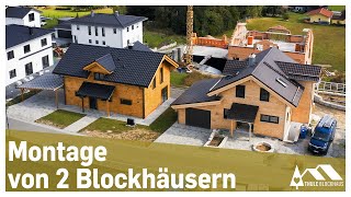 Aufbau eines Blockhauses – Alles was Du wissen musst [upl. by Kleinstein613]