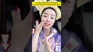 Youbuy Whitening Freckle Cream Remove Dark Spots Anti Freckle Cream Niacinamide Fade Pigmentation M [upl. by Coney]