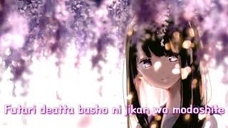 Nightcore  Sayonara My Love 「Cliff Edge ft Maiko Nakamura」 Lyric [upl. by Drofdarb]